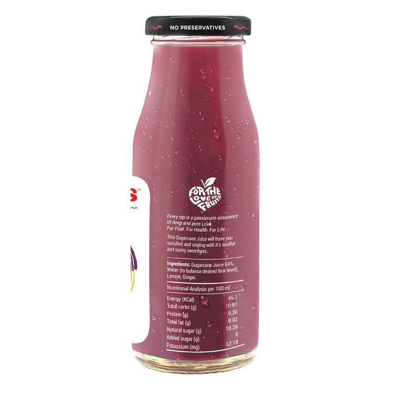 200ml Smoodies Pure Pomegranate Juice chilled bottle that says 100% natural all fruit juice